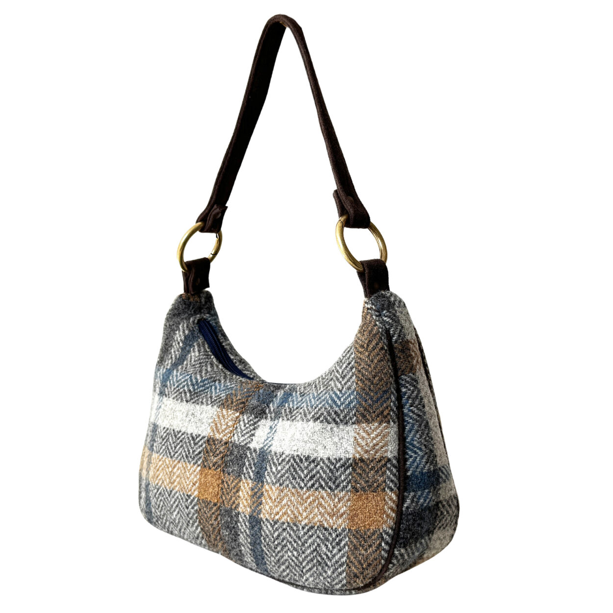 Bolso Boulevard Cuadros Azules